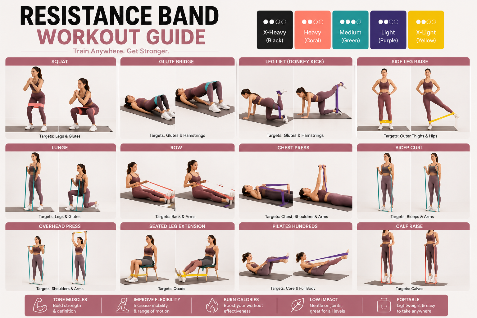 Erah Resistance Band Set