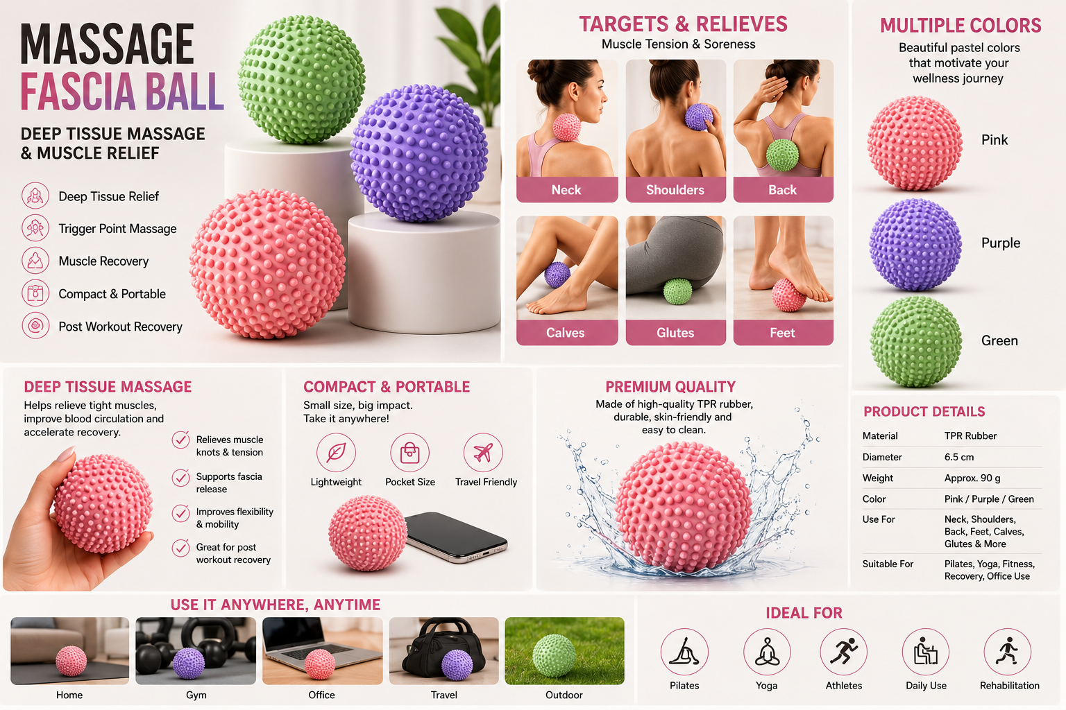 Erah Recovery Fascia Ball